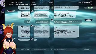 whisper from the stars part 1 i cant believe her huge tits in this comic game sexy as hell