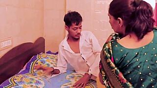 Mature Indian bhabhi seduces college boy in steamy encounter