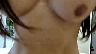 Beautiful Brunette Cowgirl Rides to Mouth Cumshot Glory