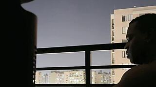 mmm balcony deepthroat on best friend's huge bbc 😍🍆💦