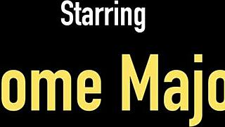 dena duchess bounces her big natural tits riding monster cock hard