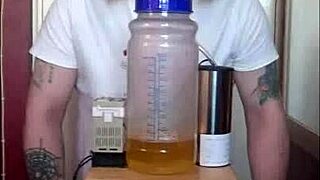 whoa this shy bisexual crossdresser milks his lactating tits with portable machine part 3 🥛🤯