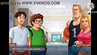 erick kxm dexter and roxxy heat up summertime saga scenes in portuguese