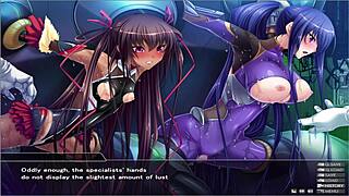 dude that taimanin yukikaze massage turns into wild masturbation orgasm part 1