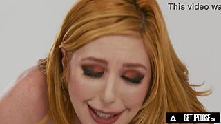 Up Close Pawg Redhead Milf Lauren Phillips Deepthroats Huge Dick Then Gets Fucked