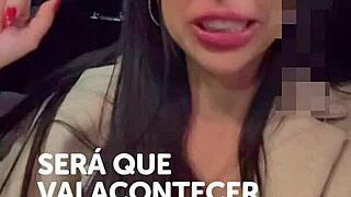 A beautiful Brazilian housewife meets swingers at a hotwife event where her husband watches closely as the group enjoys the lively gathering.