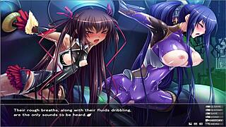 dude that taimanin yukikaze massage turns into wild masturbation orgasm part 1