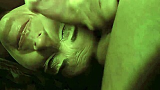 Gorgeous Middle-Aged Woman Bell Bound and Punished with Deepthroat Dildo