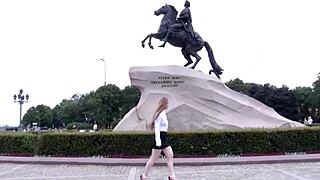 Teen Slut Takes Monster Cock Deep in Ass Doggystyle Bent Over for Facial Cumshot