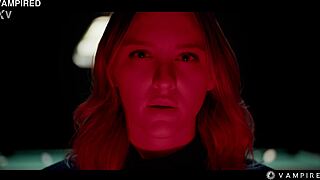 vampire gangbang orgy erupts as lesbian employees dominate boss turning her into group sex slave