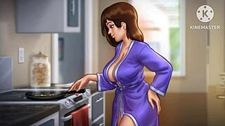 first steamy scenes with debbie unfold in summertime saga translation