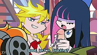 oops did my mini skirt flash reveal these garter panties and stockings?