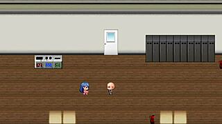 Huge tits anime schoolgirls go wild for monster cock creampies in public academy orgy