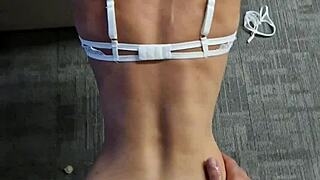 she takes it deep in the ass with a hot creampie finish