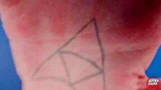 Watch Brisen's Skinny Body Squirt Wildly in Intense POV Ride with Monster Cock Spanking!