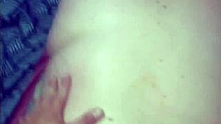 boss pounds his wife as maid watches and buzzes her pussy with big vibrator