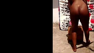 elvie stretches that slutty pussy outdoors part 2?