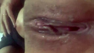 Hot Mexican teases with dildo masturbation begging dick