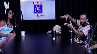 Tifany Rocha's Best Casting Moments in Sheer Red Lingerie Part 1