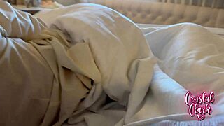 Blonde bride with blue eyes accidentally fucks neighbor in wedding dress doggystyle!