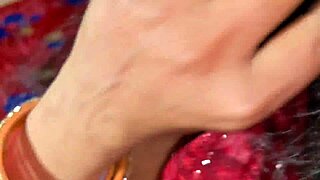 dirty married sister-in-law bends over bedroom for first doggystyle pussy lick and fuck part 2