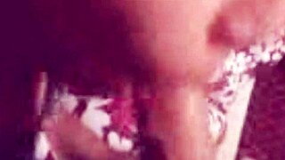 ex-gf sneaks blowjob on my huge cock while cheating on bf part 2