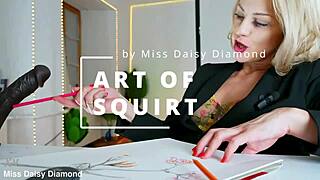 Watch me squirt like crazy, my juicy pussy painting with hot fluids!