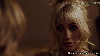 big tits brunette wife dives into oral fun with hubby's ex