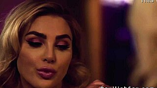 big tits brunette wife dives into oral fun with hubby's ex