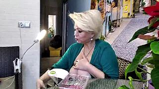 Desperate Webcam Bitch Craves Masturbation Over Lunch