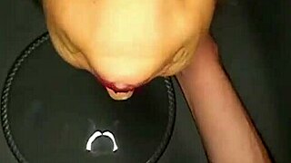 whoa mature gilf slurps that sloppy deepthroat till orgasm explodes