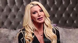 oh brittany andrews fingers juicy shaved pussy in lingerie toys to wet orgasm bliss