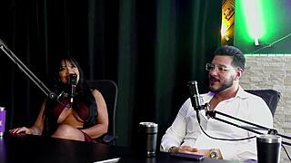 😏 check the naughty brazilian couple cherie interview full of fetish toys and swingers casting on sheer red