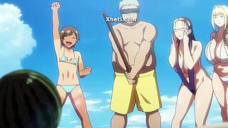 Damn this anime hentai fuck gets me so hard with creampie pussy pounding