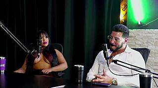 😏 check the naughty brazilian couple cherie interview full of fetish toys and swingers casting on sheer red