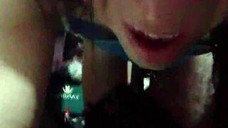 Holy shit! Ladyboy punished anally in room secretly films blind date Facebook fuck!