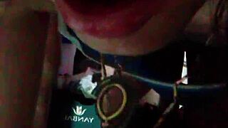 Holy shit! Ladyboy punished anally in room secretly films blind date Facebook fuck!