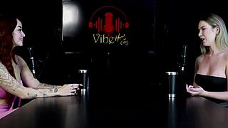 brazilian milena moreau teases in see-through casting interview full of toys and group fun