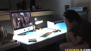 Kelly Klass Takes Huge BBC Anal While Cuckold Watches