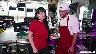 Overwhelmed by Passionate Pizza Shop Fucks Big Ass Cumshots and Titty Play Reality Kings