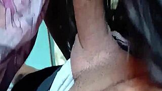 boyfriend unloads hot cum down my throat after deepthroat suck?