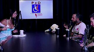 Tifany Rocha teases in sheer red during filthy casting interview full of dirty talk