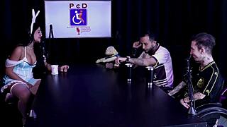 Tifany Rocha teases in sheer red during filthy casting interview full of dirty talk