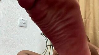 Skinny Brazilian teen in see-through lingerie dances her ass worshiping curves prepping for recording part 1