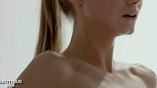 PERFECT model nancy a RIDES her bf's cock with juicy pussy moans in tight passionate sex