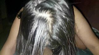 ella knows how to keep her stepdad smiling with that deep, loving blowjob every time