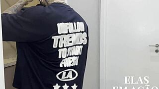 caught my wife fucking best friend raw in homemade brazilian action