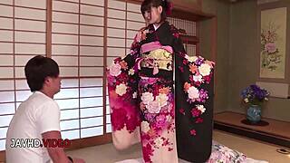 Seductive shaved japanese babe uses toys for intense pussy fucking and creampie finish