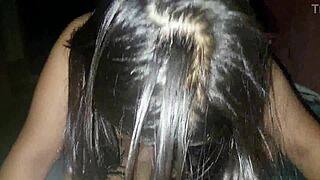 ella knows how to keep her stepdad smiling with that deep, loving blowjob every time