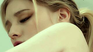 Blonde babe rides huge cock cowgirl style with hubby watching! 💋🔥 Cum covers her pussy at end part 6